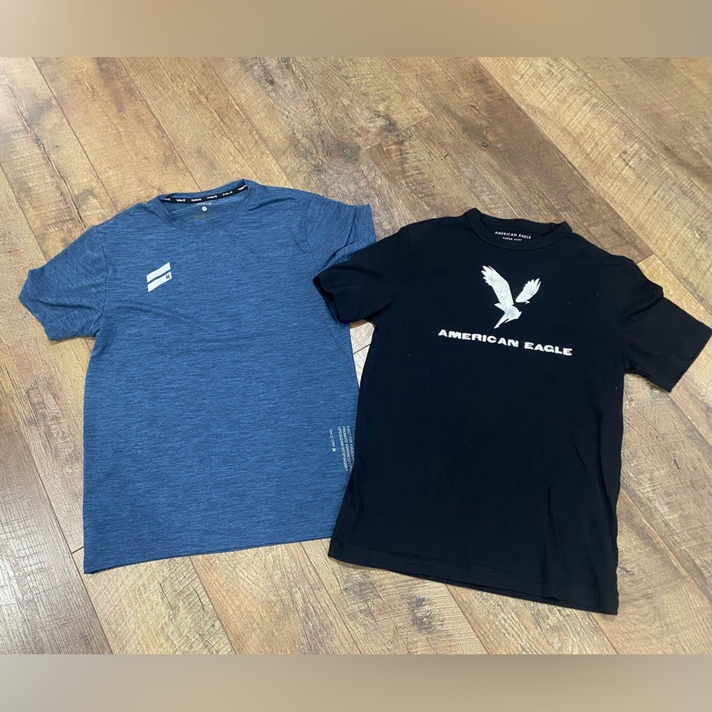 Lot of 2 Hurley and American Eagle Outfitters T-Shirts